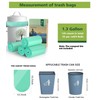 AYOTEE 100% Compostable Trash Bags, Small Compost Bags 1.3 Gallon,