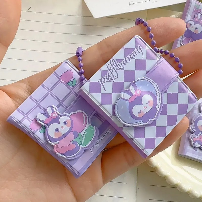 D- 6 Cuadernos Con Pegatinas Mágicas Dibujos Animados Mini