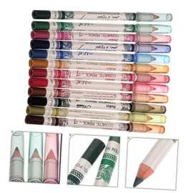 FOMIYES Pcs Eye Liner Pencil Eyeliner Set Lip Liner Brow Pen 12 Colors Makeup Kit