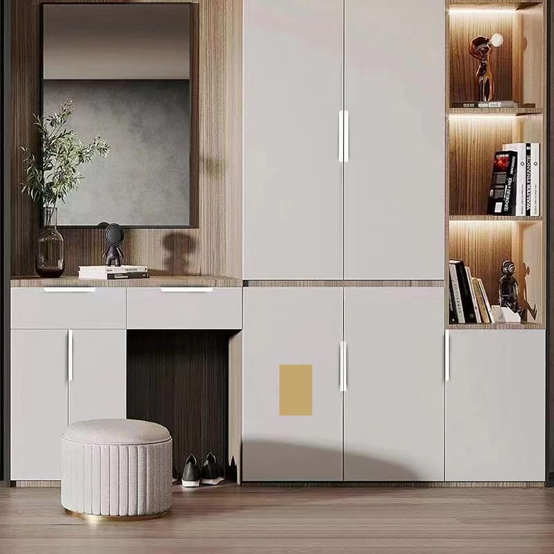 4Pcs Hidden Drawer Pulls Mount Finger Edge Pull Finger Edge