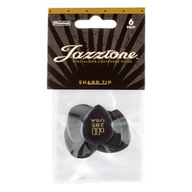 Jazztone 205 Plektrum 6er-Set, small/medium
