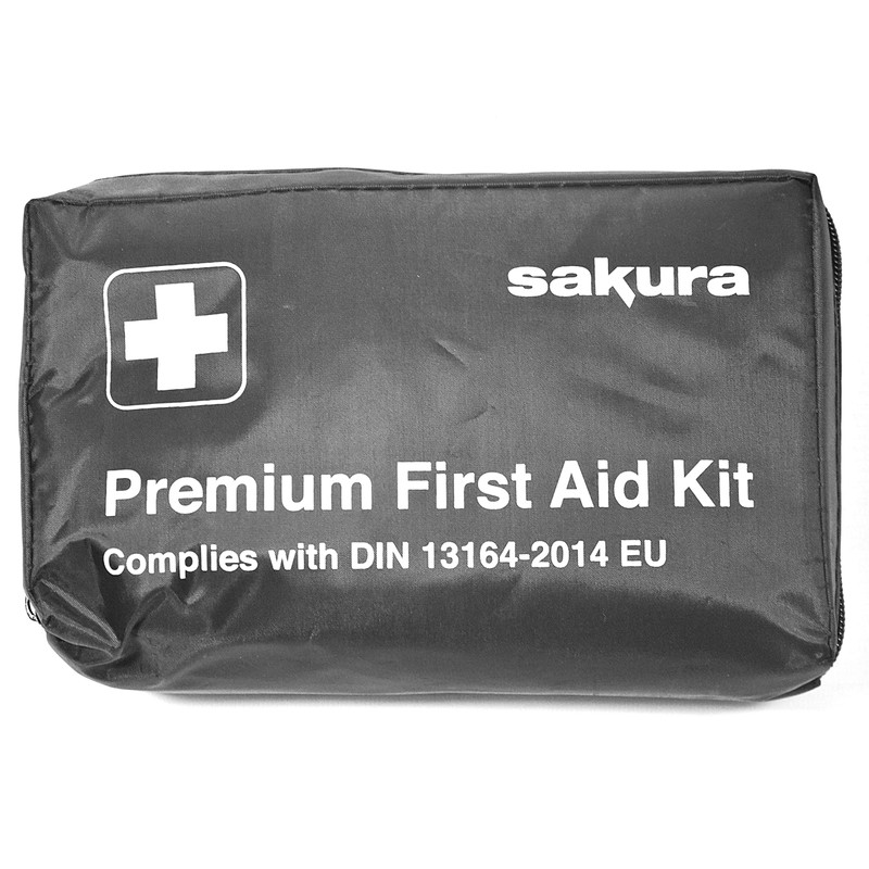 Sakura DIN First Aid Kit SS5418 - Zipped Bag, Comprehensive