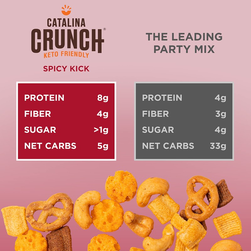 Catalina Crunch Mix Spicy Kick Keto Snack Mix | Keto