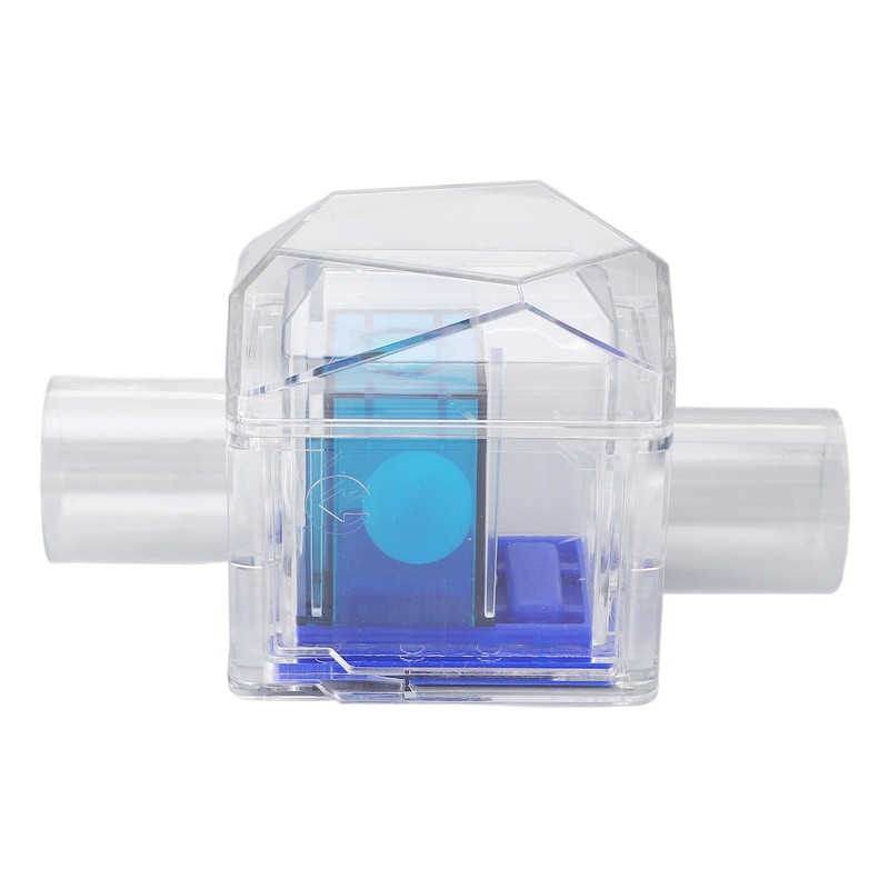 Three-safe check valve for air conditioning condensate, backflow and odour