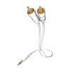 inakustik 003100005 Star Jack Adaptor 3.5 mm Jack to 2