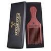 MANEJACK Beard Pick for Men- Wooden Comb Afro Hair Lift