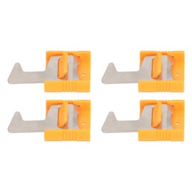 4PCS Industrial Electrical Lock Galvanized A3 Steel and PA Rotary Switch Lockout Device