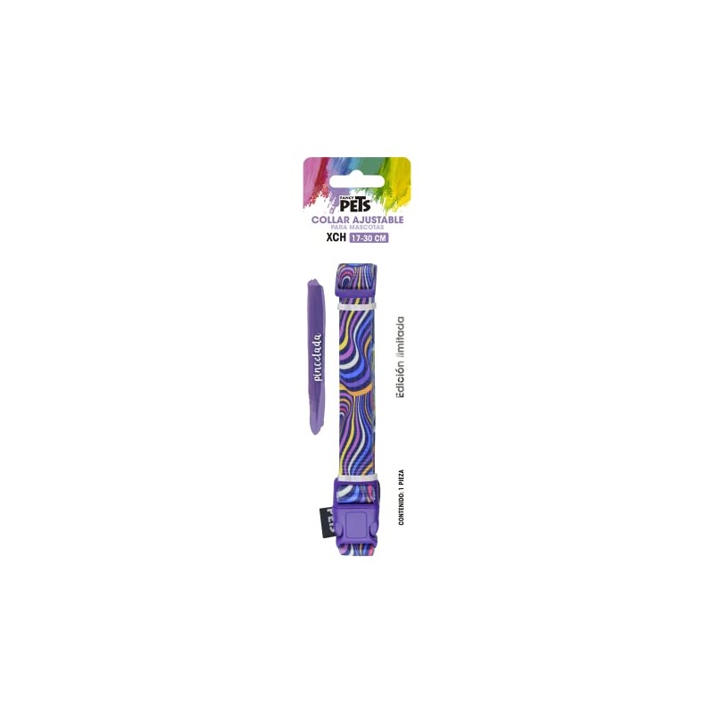 Fancy Pets Collar Galería Aqua Pop Tamaño Extra Chico para