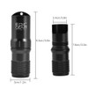 Waterproof Aluminum Survival Pill Capsule Case Emergency Box Container (Black)