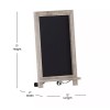Flash Furniture Canterbury Tabletop Magnetic Chalkboards Weathered Finish 12x17