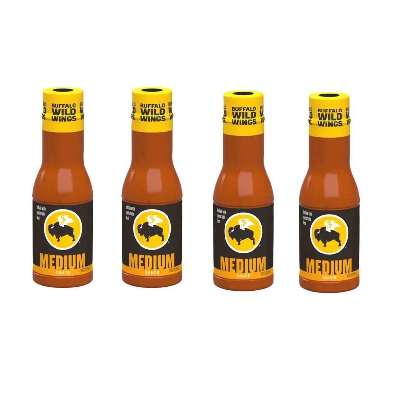 Buffalo Wild Wings 4 Pack Buffalo Wild Wings Medium Buffalo