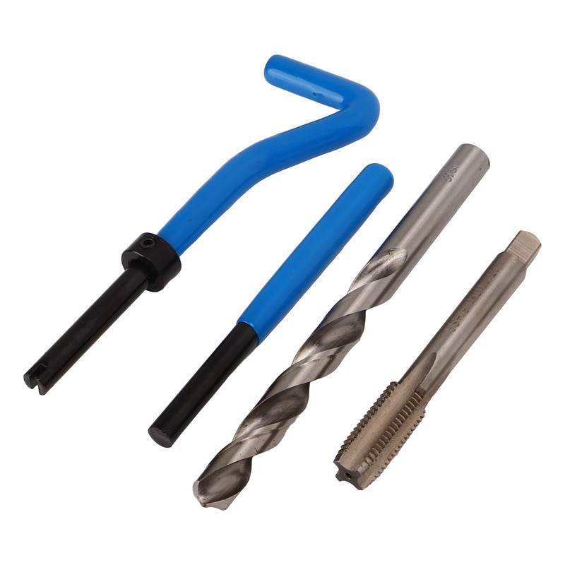 Thread Repair Coil Inserts Kit High Speed Steel Universal Auto