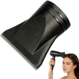 Professional Black Universal Plastic Hair Dryer, Wide Design Only for Outer Diameter 4.2cm to 4.6cm, Convenient Blow Dryer Attachment