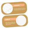 Baluue Transparent Eyeshadow Holder Makeup Organizer Practical Cosmetic Storage Box