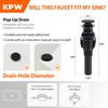 Brushed Nickel Bathroom Sink Faucets Single Hole Single Handle Stainless