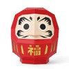 Bog Craft KAKUKAKU Design Accessory Daruma Red M