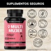 Multi Vitaminico Mujer Contiene Goji, Bilberry, Mangosta, Magnesio Complex, Biotina,