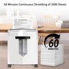 Bonsaii Micro Cut Shredder, Portable with a Convenient Handle, shredding