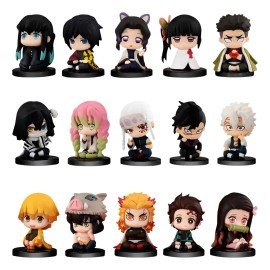 Figuras Coleccion Demon Slayer Anime Munecos Juguetes Regalo
