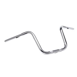 10'' Rise 1-1/4'' Ape Hanger HandleBars Fat Bars Fit Harley Softail 2018-2024 Road King 2014-later' Chrome