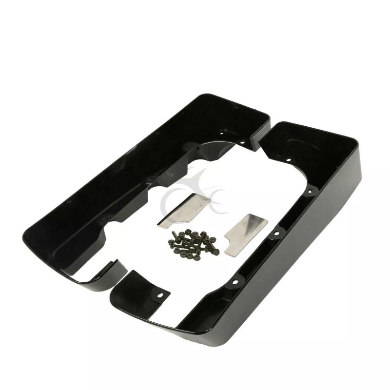 TCMT 4" Hard Stretched Saddle Bag Extensions Fit For Harley