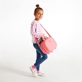 Enso Annie Adaptable Toiletry Bag with Orange Shoulder Strap 29x21x15 cms Rigid ABS 9.14L 2.52 kgs