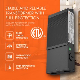 24V DC LED Driver 96W - Quiet Electronic LED Driver 24v DC Power Supply Transformer - Dimmable LED Driver Compatible with Lutron, Leviton Dimmer - LED Power Supply Ideal for LED Strip Lights – Dysmio