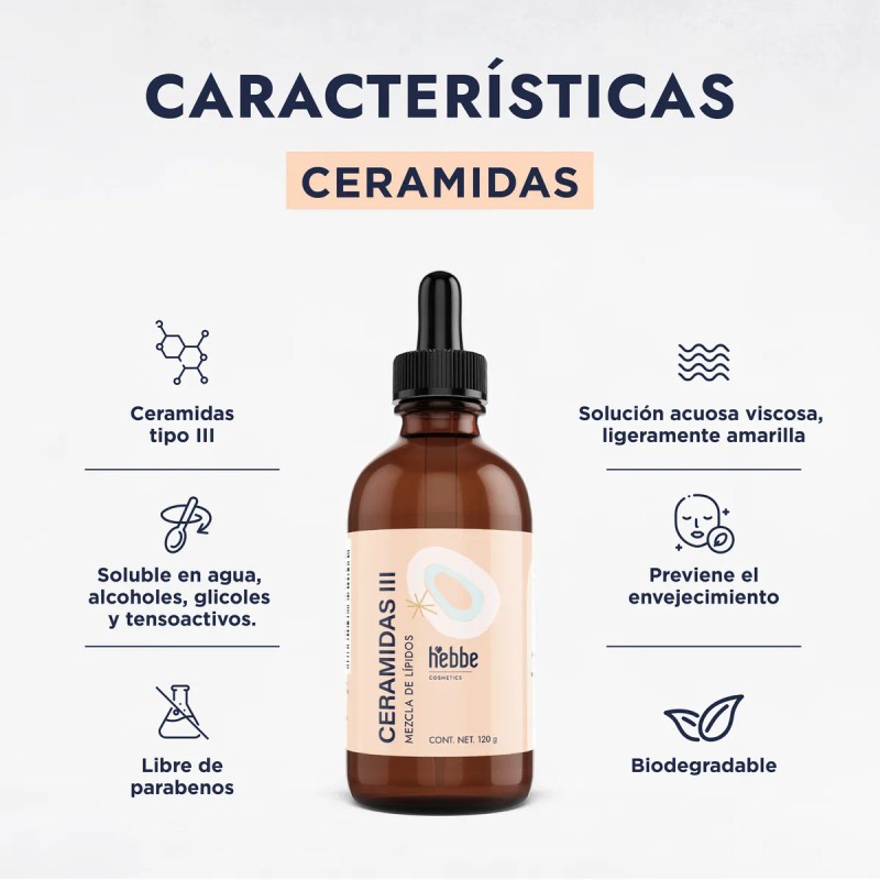 Ceramidas Líquida Uso En Cremas y Productos Cosméticos Tipo De