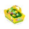 XINDY 8 Colourful Easter Baskets, DIY Easter Nest Made of