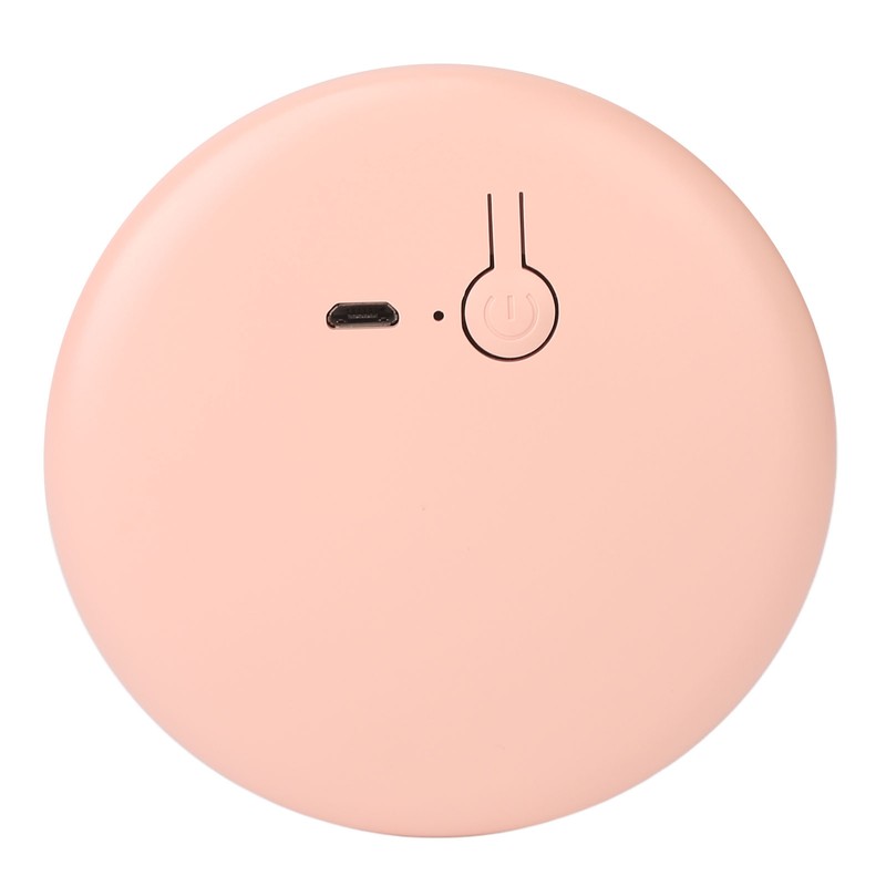 Compact Makeup Mirror with Light USB Rechargeable LED Round Portable