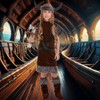 My Illusions Viking Girl Costume 10-12 Years