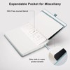 EMSHOI A5 Notebook Dotted Journal - 150gsm Thick Paper, Hardcover