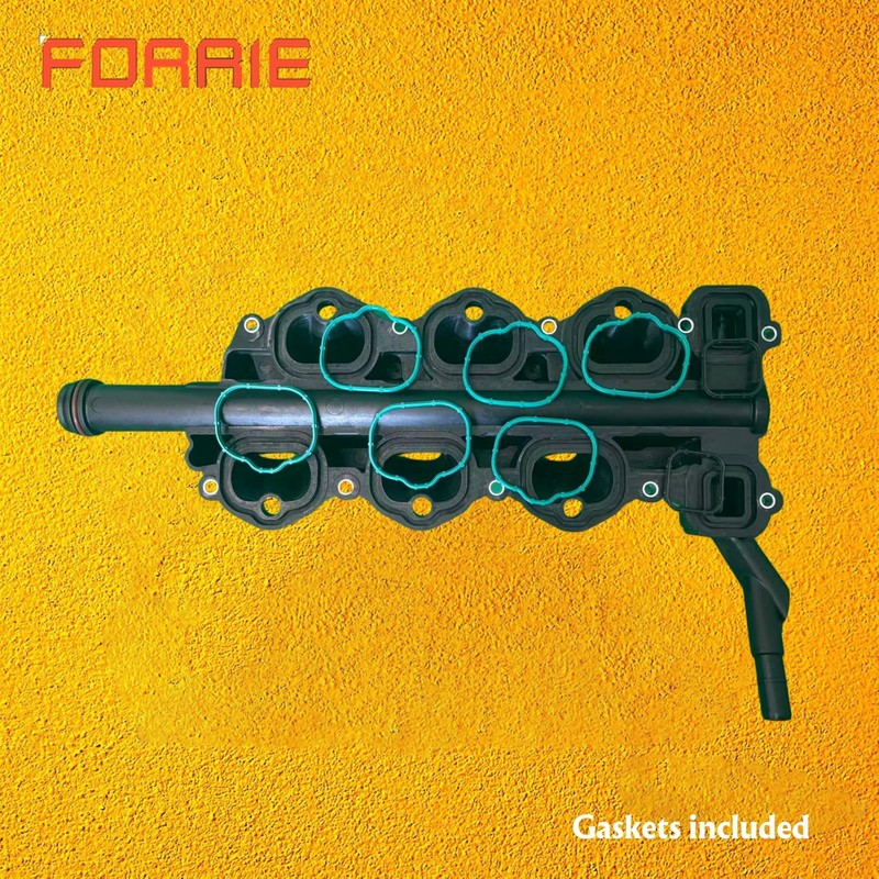 FORRIE LOWER Intake Manifold with Gaskets Pre-installed for Non-Turbo 3.3L,3.5L,3.7L
