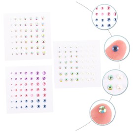 minkissy Rhinestones Sticker Set Crystal Nail Art Rhinestones for Face Body Nails