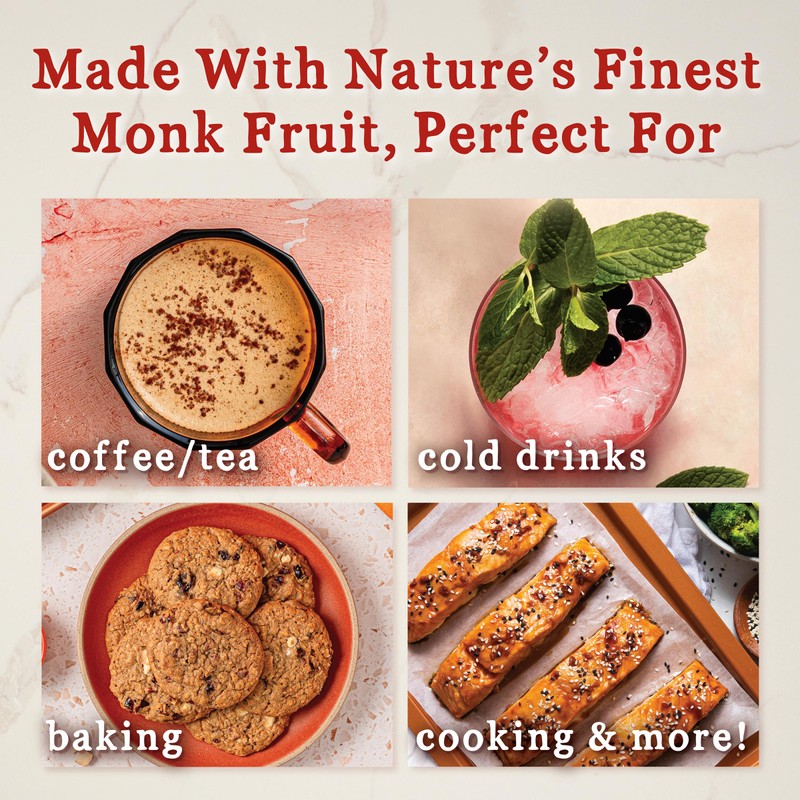 In the Raw Monk Fruit Sweetener Bundle – 16 Oz