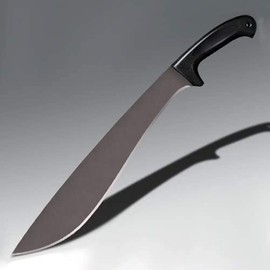 Cold Steel 97JMS Universal Carbon Steel Tactical Jungle Machete with Cor-Ex Sheath, 22 Inch Length, Black