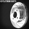 Hart Brakes Front Brakes and Rotors Kit |Front Brake Pads|