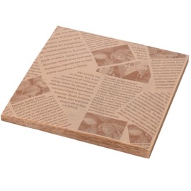 LZbeove 50 Sheets Sandwich Wrapping Papers Deli Newsprint Food Basket Liners Deli Paper with Newsprint Newspaper Theme for Wrapping Bread and Sandwiches 13" x 10"