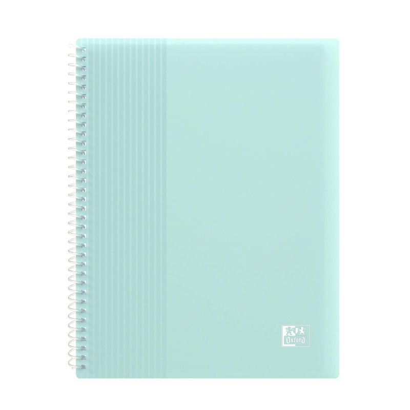 OXFORD School Life A5 Window 40 Pockets Polypropylene Cover Pastel