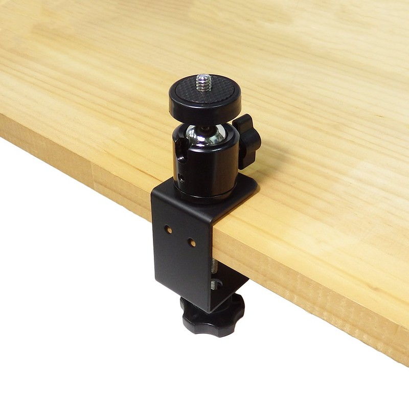 長尾製作所 自由雲台 クランプ式 1/4インチカメラネジ付 マウント