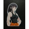 Maki Oze Fire Force Glossy Sticker Anime Waterproof!