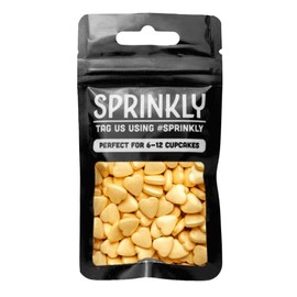 SPRINKLY - Tablet Hearts - Gold - 25g