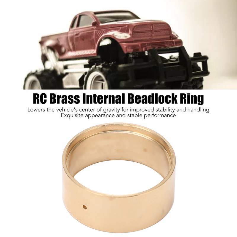 4PCS RC Brass Internal Beadlock Ring RC Car Clamp Ring