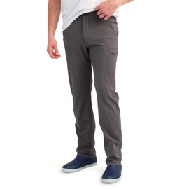 HUK Standard Next Level, Quick-Drying Fishing Pants for Men, Iron, Medium