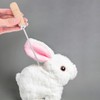 Angoily Stuffing Tool, Cotton Fillings Plug Awl with Wooden Handle