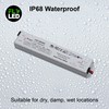 Mini driver de tamaño LED, 96 W, 24 V, 120-277
