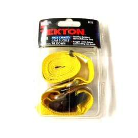 Mega Cargo Control 1" x 5ft Cam Buckle Tie Down 400lb capacity Quick Release MIT 6215