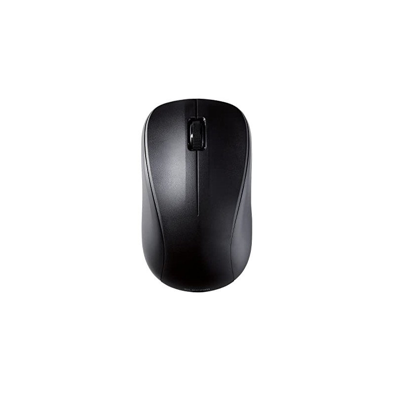 Elecom M-S2BLKBK/RS Wireless Mouse, Bluetooth Laser Mouse, Medium, Antibacterial, RoHS