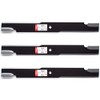 3PK Oregon 91-627 Repl Blades for 72" Hustler 602857, 798702,