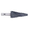1/4in Shank Spiral Groove Step Drill Bit M35 Cobalt 4